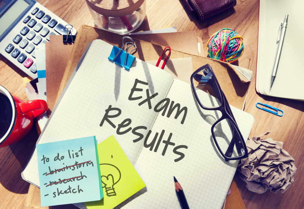 résultats d'examens
