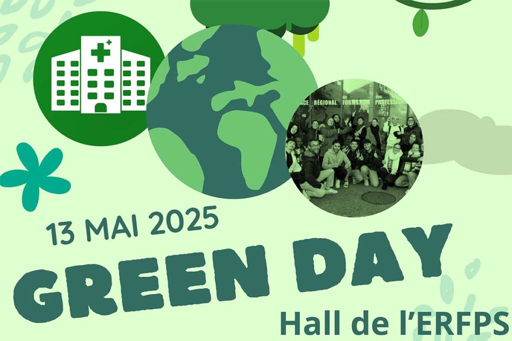 Green day dans le hall de l'ERFPS
