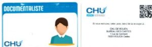 Exemple de badge d'identification